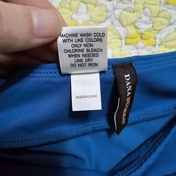 Dana Buchman Turquoise Bikini Bottom Sz 14 NWT Ocean Depths - Picture 11 of 11